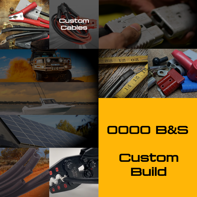 0000 B&S Custom Battery Cables (99.27mm²)