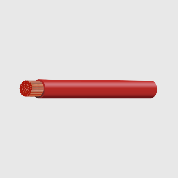 00 B&S Red Battery Cable per Metre
