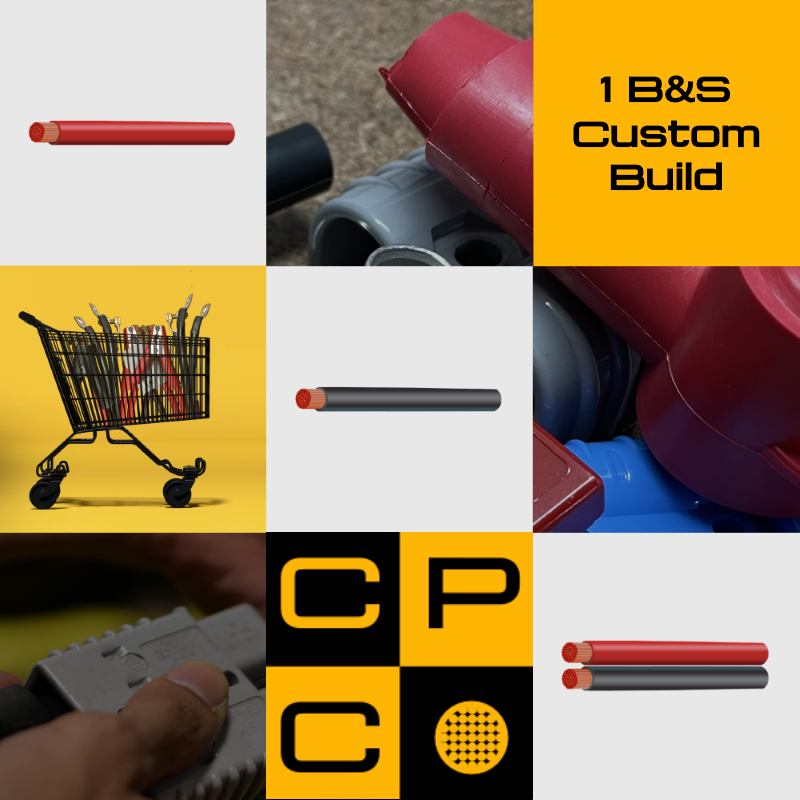 1 B&S Custom Built Battery Cables