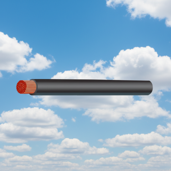 1 B&S Black Battery Cable per Metre