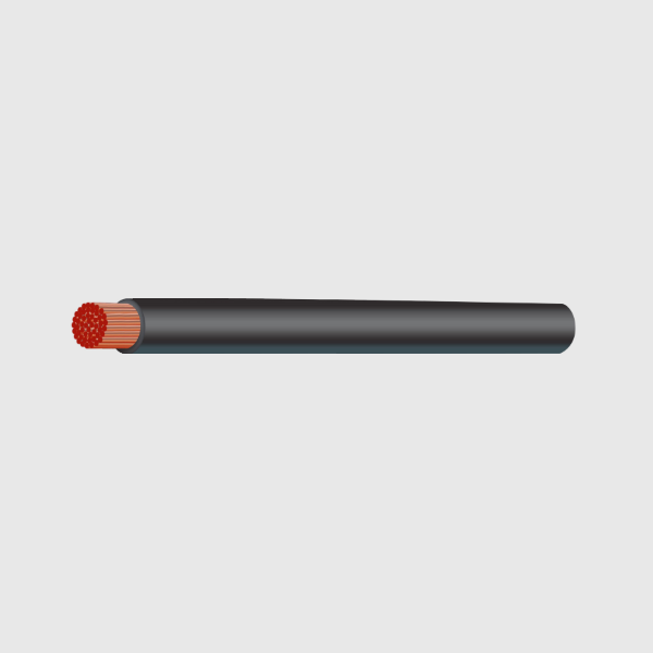 2 B&S Black Battery Cable per Metre