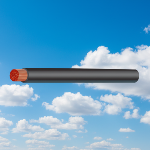 2 B&S Black Battery Cable per Metre