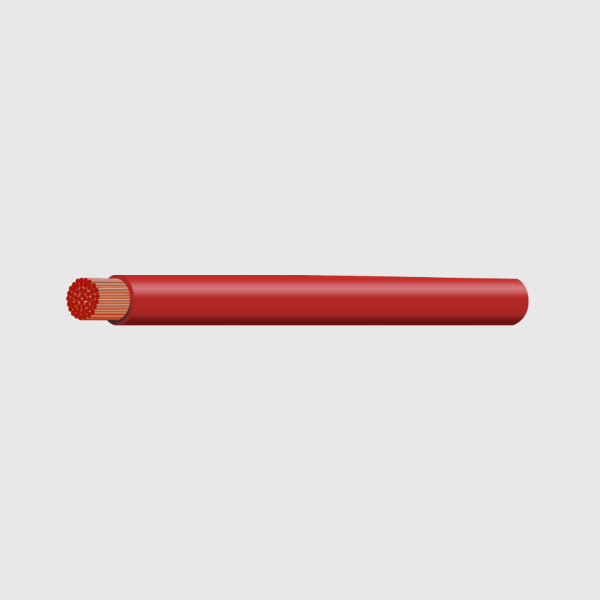2 B&S Red Battery Cable per Metre