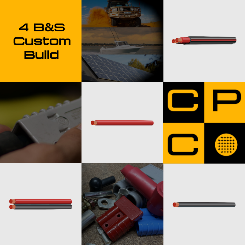 4 B&S Custom Built Battery Cables