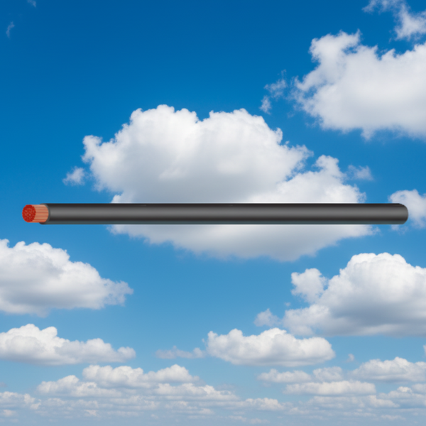 8 B&S Black Battery Cable per Metre