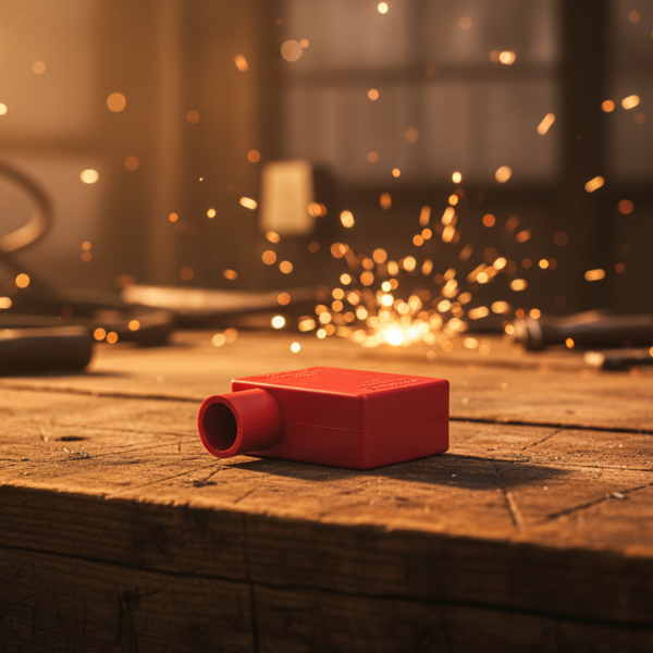 Battery Terminal Insulators - 90° (3-1 B&S)